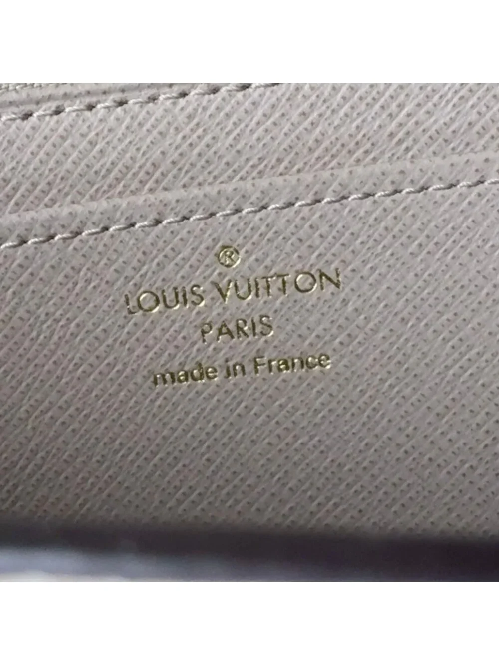 Louis Vuitton Portefeuille Twist Epi Leather Beige Wallet Gold